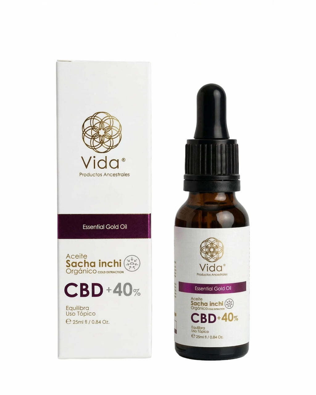 CBD 40 Dia Vida Productos Ancestrales