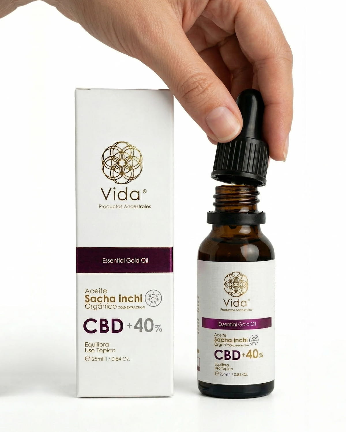 CBD 40 Dia Vida Productos Ancestrales